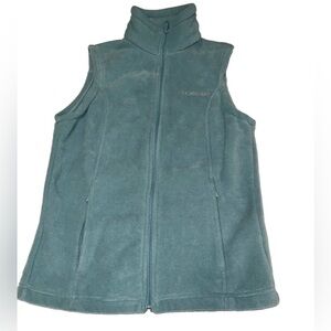 Columbia‎ Women's Full Zip Aqua Blue Vest  Size XS